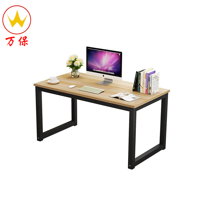 [万保]电脑桌 胶板简约