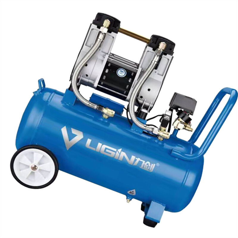 力剑(LIJIAN)力剑 双机头空压机 LJWS50L 800W*2 电机140片 家用装修空气压缩机 节能静音无油打气