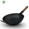 章丘炒锅传统手工老式熟铁锅家用大号炒菜锅无涂层锅燃气灶适用 FENGHOU 32CM无耳单锅赠钢铲