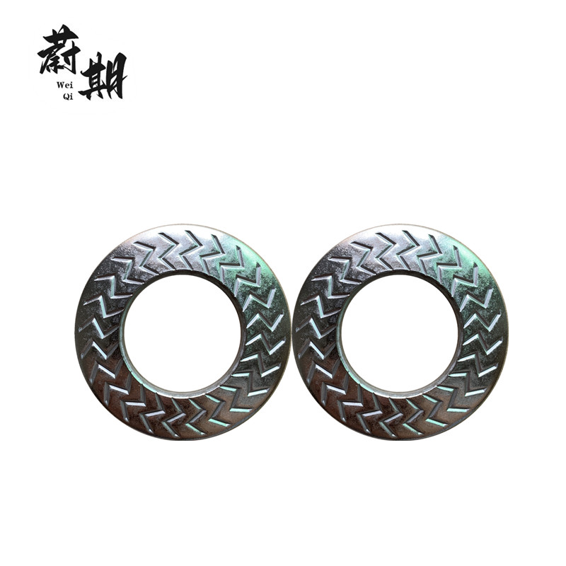 蔚期 SKM滚花碟形垫圈法式锁紧垫片 M8 个高清大图
