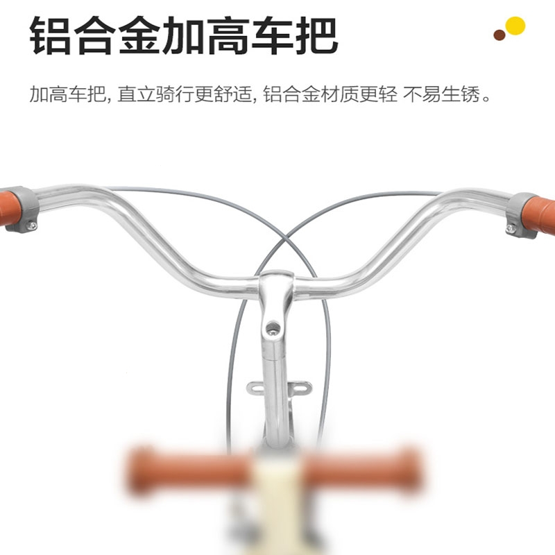 永久新款自行车带小孩的单车母子车带娃女溜娃可载2-3人