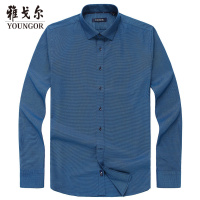 Youngor/雅戈尔衬衫男士春季衬衫男衬衣男长袖DP免烫衬衫A742多色