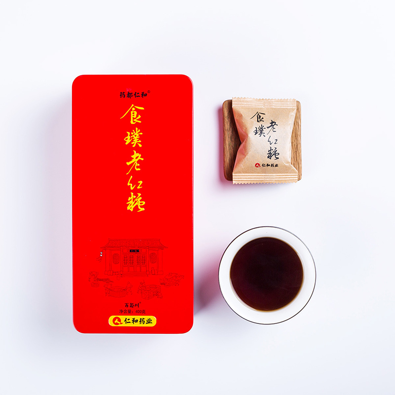 药都仁和 食璞老红糖 三盒/1200g 三盒装 手工老红糖 保健茶饮