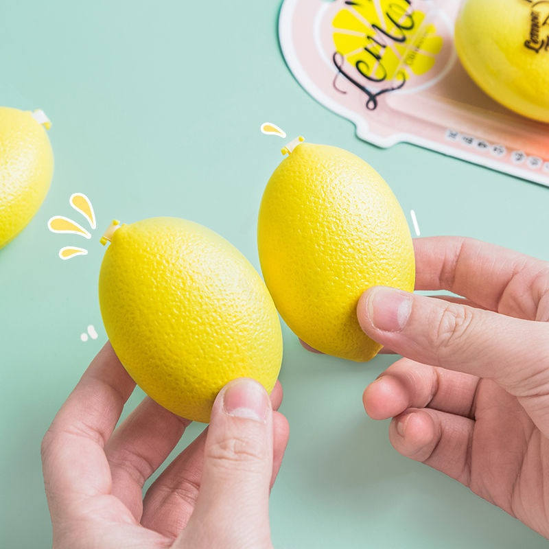 柠檬修正带可爱迷你便携改正带少女心韩版改正带学生用涂改带文具柠檬
