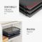 爱丽思塑料桌面防尘整理盒文件收纳包家用拼图储物箱证件收纳盒 S三盒三盖 可放回形针图钉