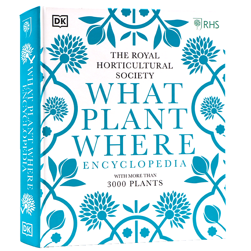 [正版]DK 英国皇家园艺学会植物大百科 英文原版 RHS What Plant Where Encyclopedia高清大图