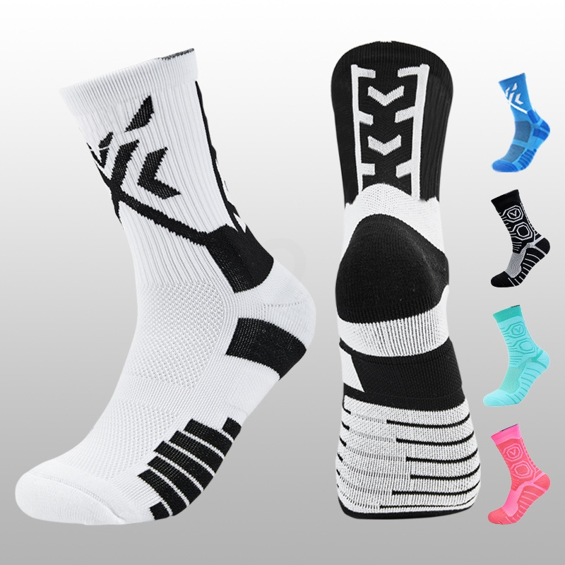 维动实战专业篮球袜子毛巾底高筒运动精英男中筒高帮长筒训练美式