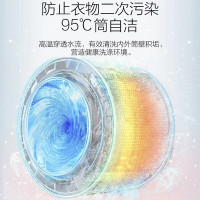 小天鹅(LittleSwan)滚筒洗衣机全自动10公斤 超微净泡水魔方变频节能