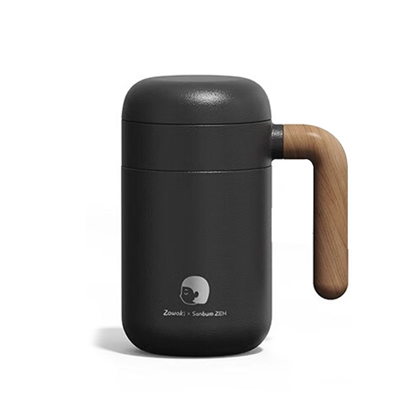 mosh造物集保温杯联名款黑色小慧460ml
