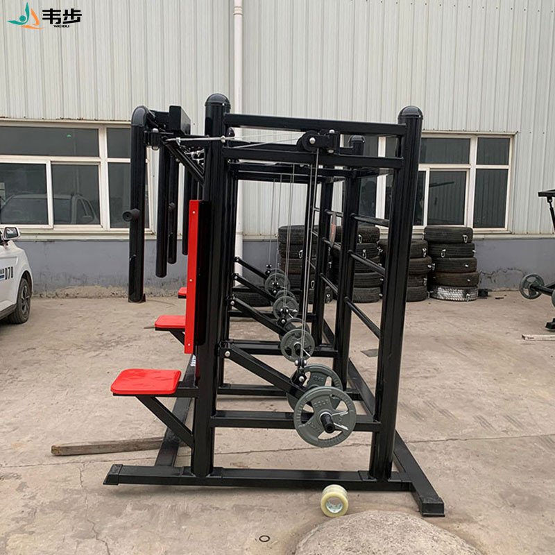 韦步BY3983胸大肌组合训练器大型力量型综合体能训练运动健身器材高清大图