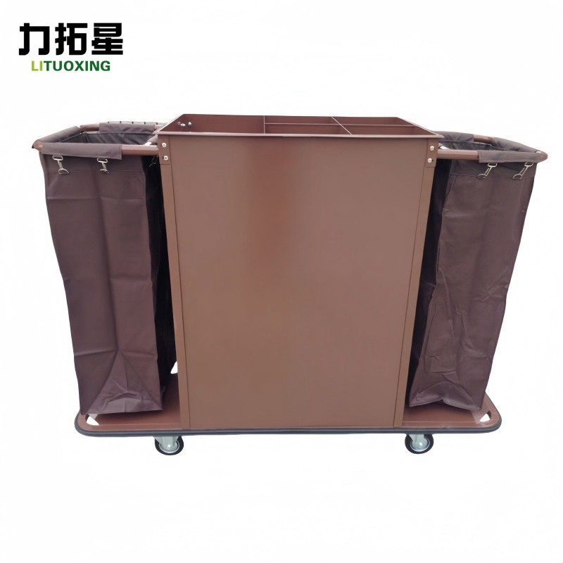力拓星 布草车 双边5寸 个高清大图
