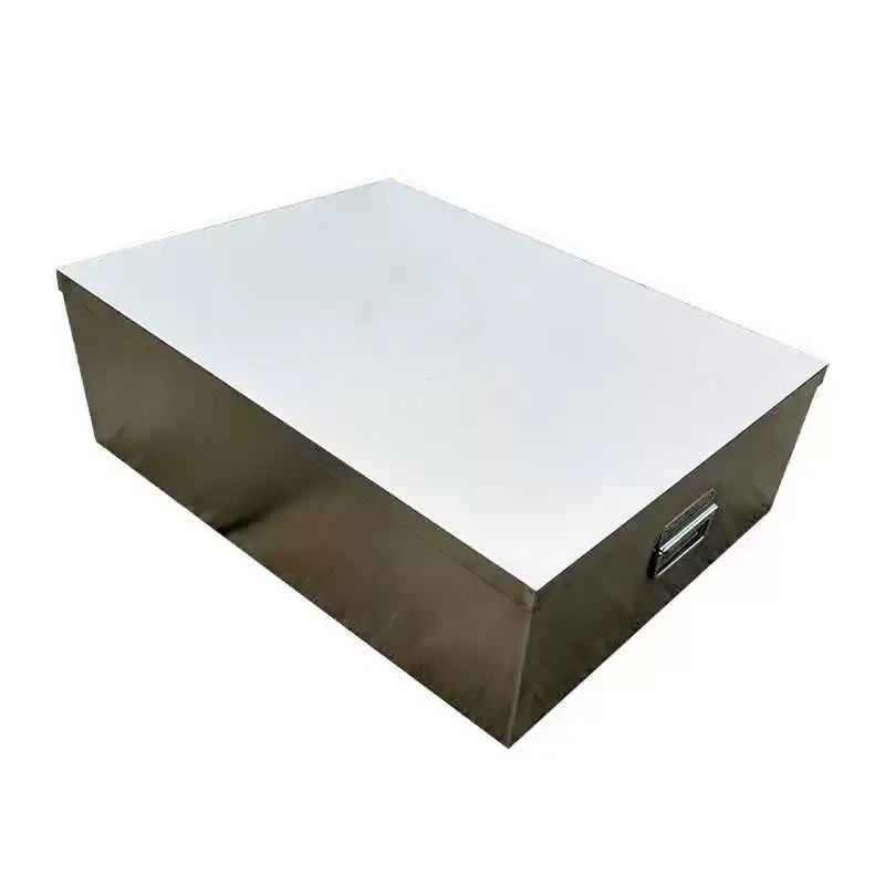 瑾如云海 不锈钢存放箱 不锈钢存储箱 600*500*100mm 个