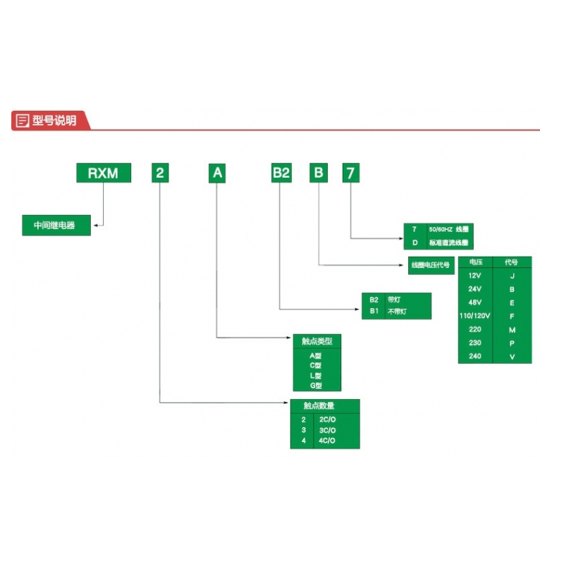 中间继电器RXM4AB2BD