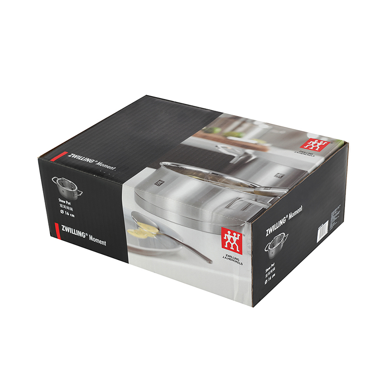 双立人 Zwilling Moment双耳炖锅16cm ZW-C126/66602-160-922高清大图