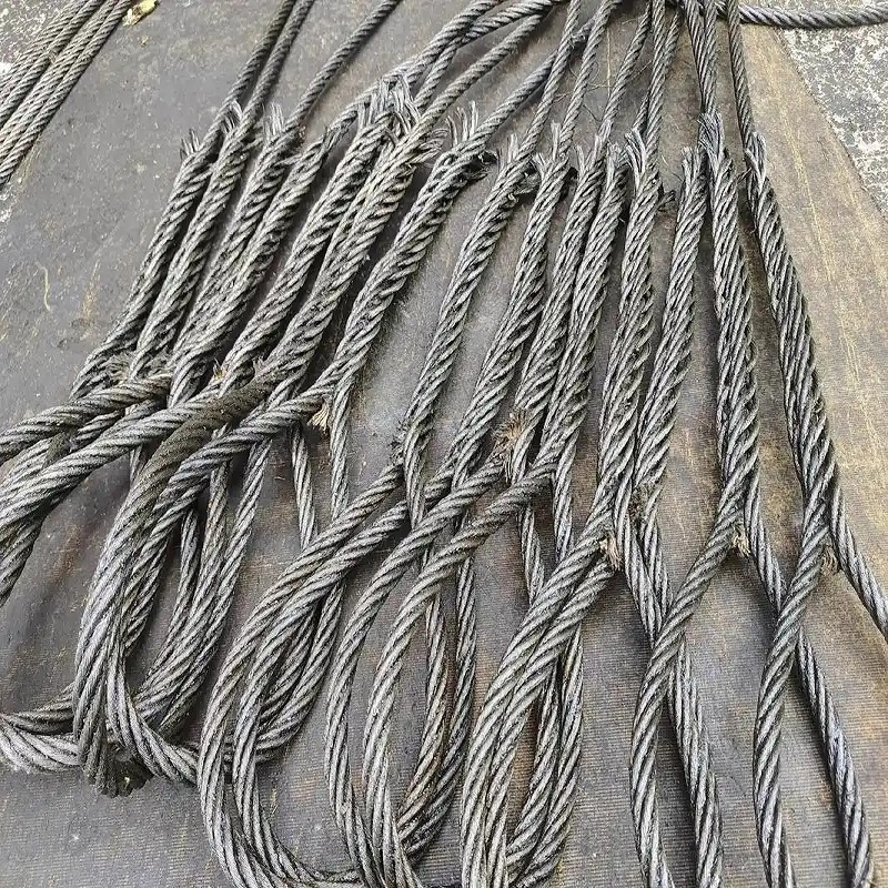 圣鑫SX编制钢丝绳6x37+FC-32.5-6m高清大图