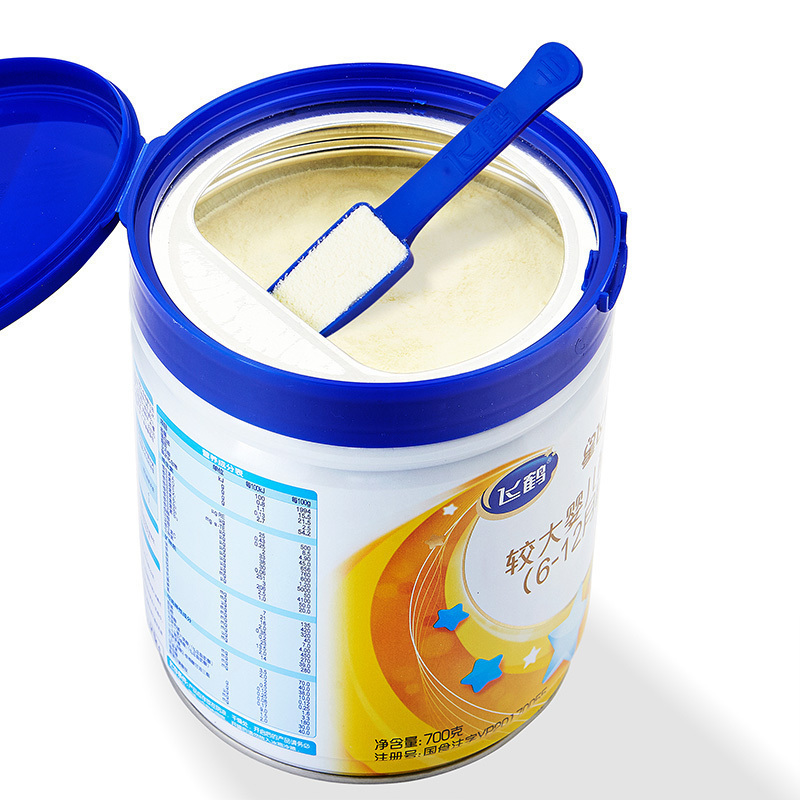 22年8月产飞鹤星飞帆2段700g6罐婴幼儿配方奶粉