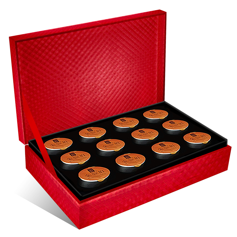 一农精装小罐装茶叶礼盒装红茶12罐特级金骏眉60g小金罐装送礼佳选