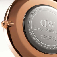 【直营】Daniel Wellington丹尼尔惠灵顿DW CLASSIC系列36mm表盘尼龙表带女士石英表手表女表