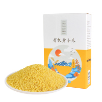 姚朵朵 有机黄小米400gX2盒真空小米粥小黄米特产农家小米杂粮