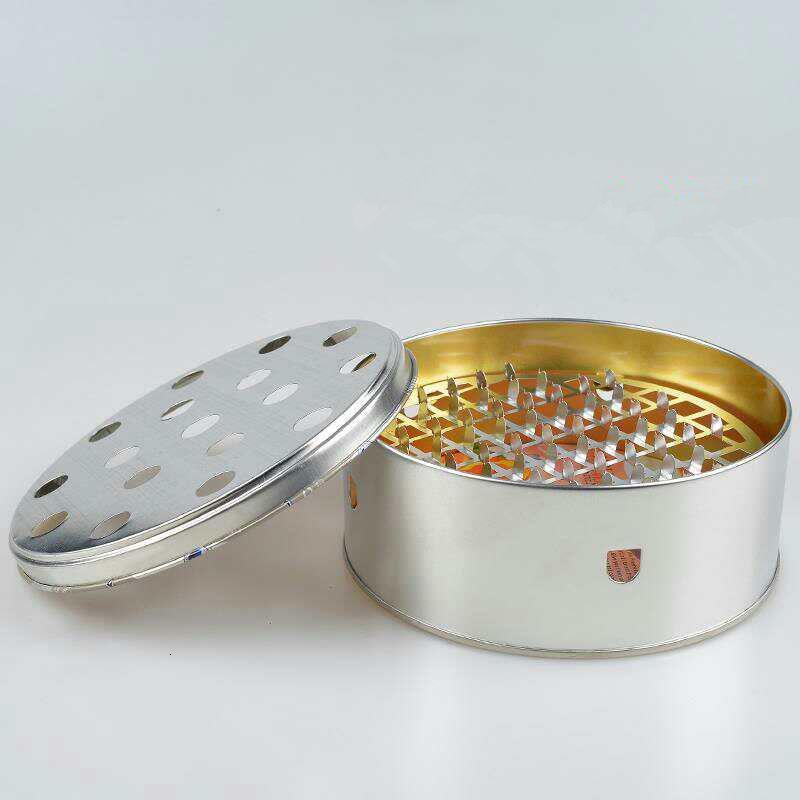 盘托创意带盖桶蚊香架子接灰盘家用蚊香炉批发 新型安全带盖蚊香盘 2