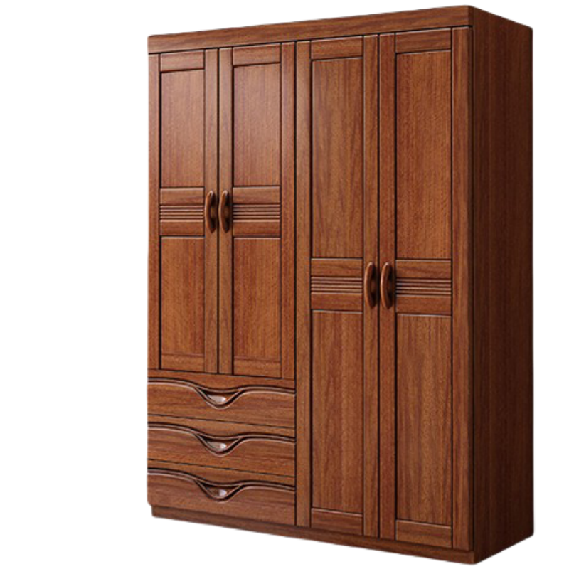 铭 思达实木衣柜实木衣柜高清大图