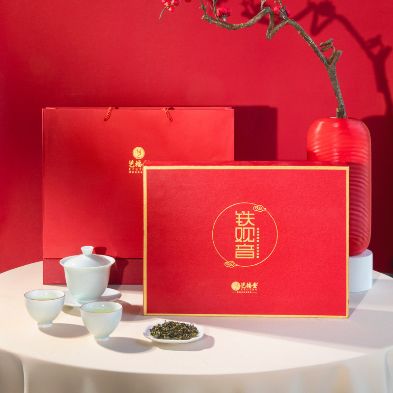 艺福堂铁观音礼盒 500g/盒高清大图