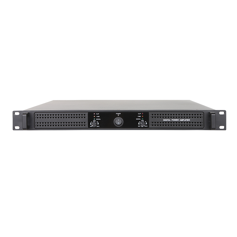 QNOA启诺 QN-SP302D 专业二通道数字功放 放视频会议功率放大器 黑色 台高清大图