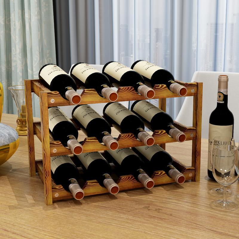 酒架红酒柜置物架落地客厅酒柜家用北欧现代创意法耐简约红酒架子