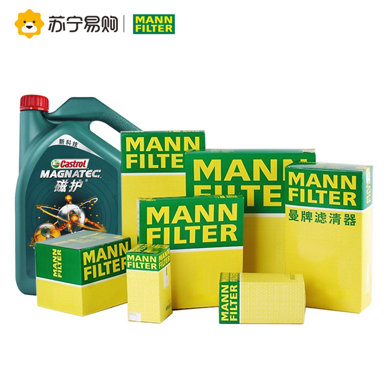 哈弗H6嘉实多磁护半合成机油-曼牌三滤保养