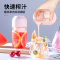 九阳便携式迷你小型榨汁杯家用多功能炸水果汁机料理机充电全自动学生便捷户外家用宿舍多功能 粉色