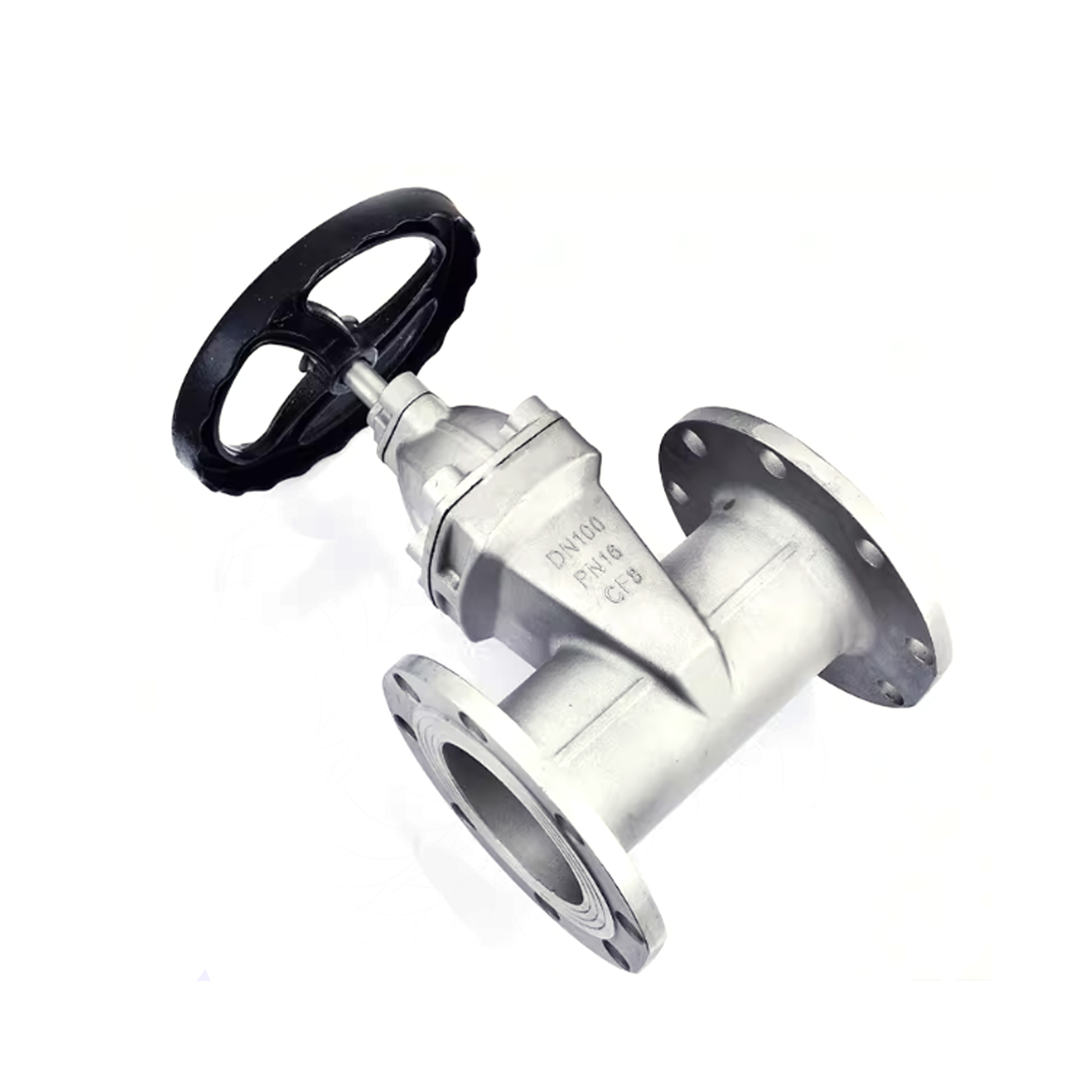 杉外山 304不锈钢软密封法兰暗杆闸阀 个高清大图