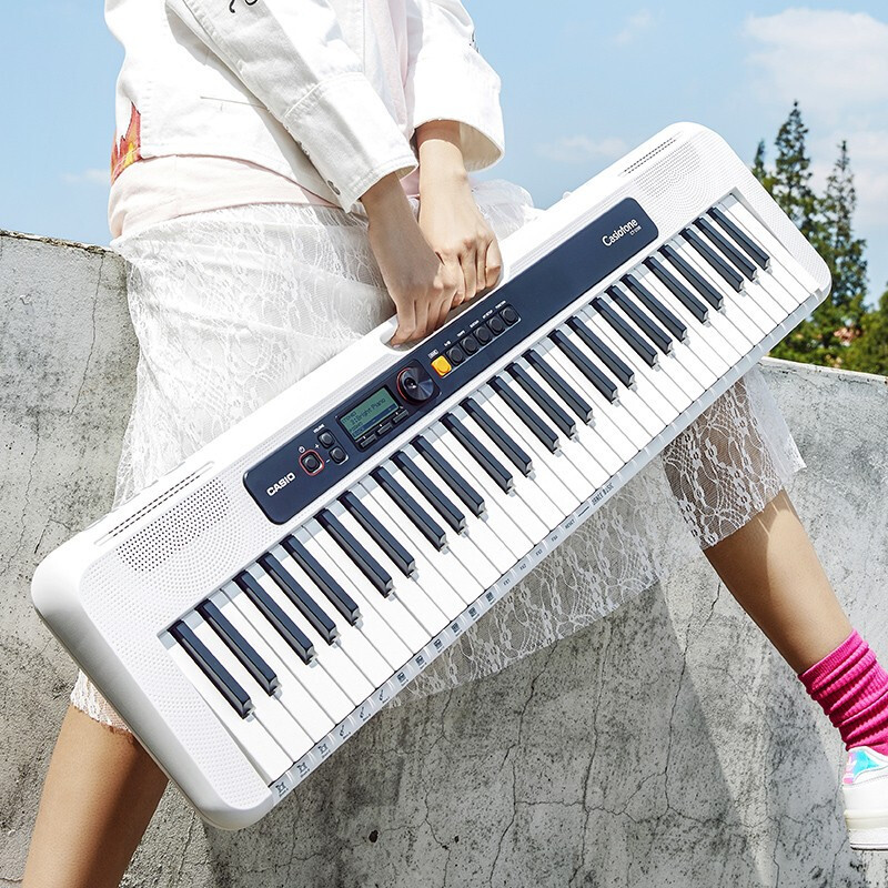 Casio/卡西欧 CT-S200 乐器电子琴 便携不插电成人专业儿童初学(颜色可选)
