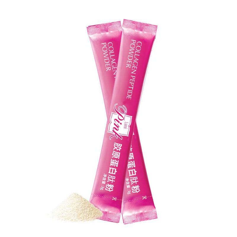 Lumi pink胶原蛋白肽粉90g罐装 30天装(3g*30袋/罐)高清大图
