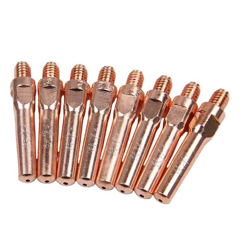 铁洋 导电嘴 紫铜加粗精车 M6 8.8级 45*0.8mm 个高清大图