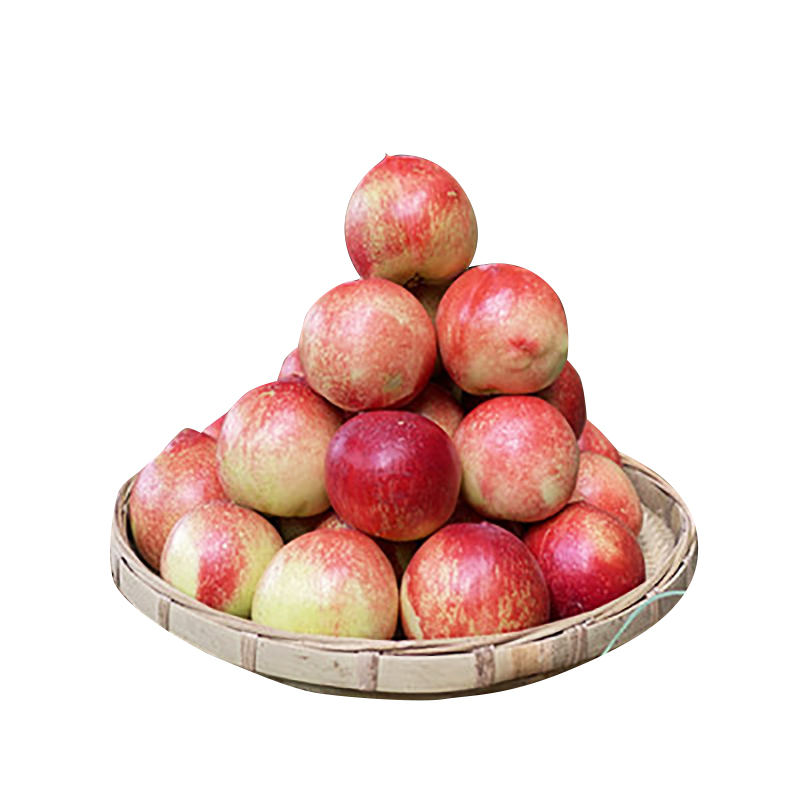 一贤生鲜云南新鲜桃子白心油桃农家当季现摘白心脆桃蜜桃孕妇水果5斤