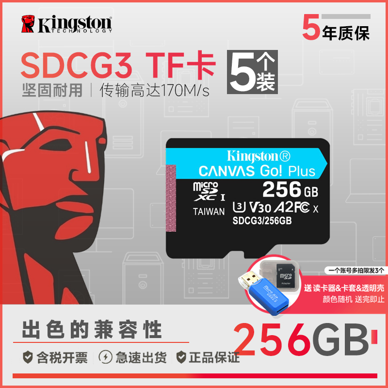 SDCG3/256GB(蓝卡)5个划算