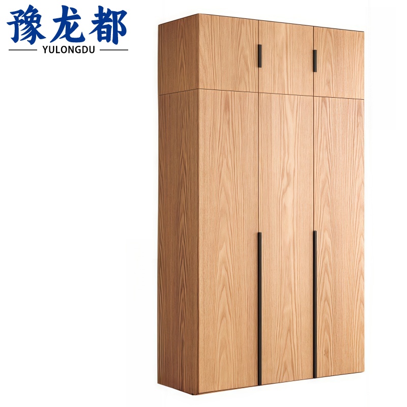 豫龙都实木衣柜1.2m台