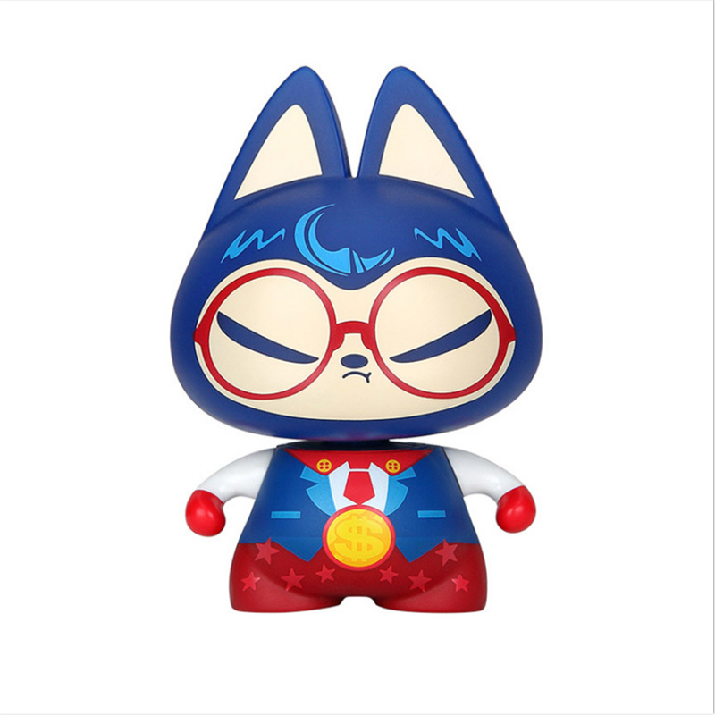 喵家萌星卡通摇头公仔汽车摆件2个m19002视频