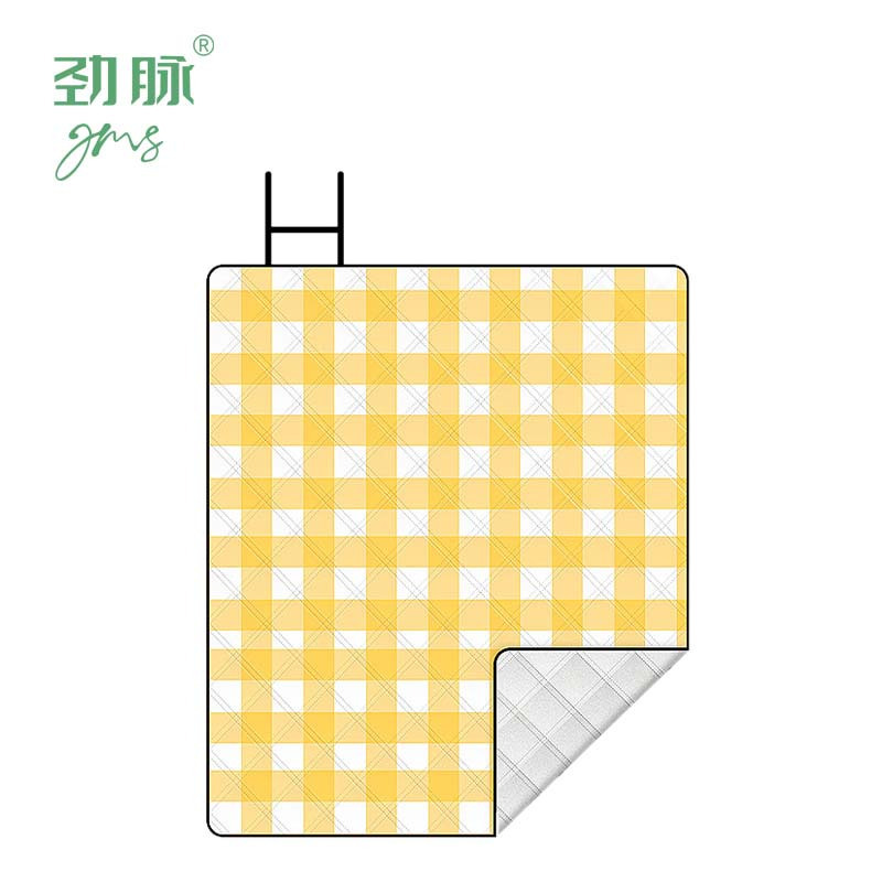 劲脉 超声波野餐垫 黄白格-2*2M 块