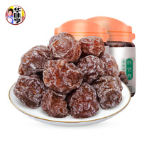 华味亨 果脯果干蜜饯办公室休闲零食小吃罐装 130g*2[韩式话梅]
