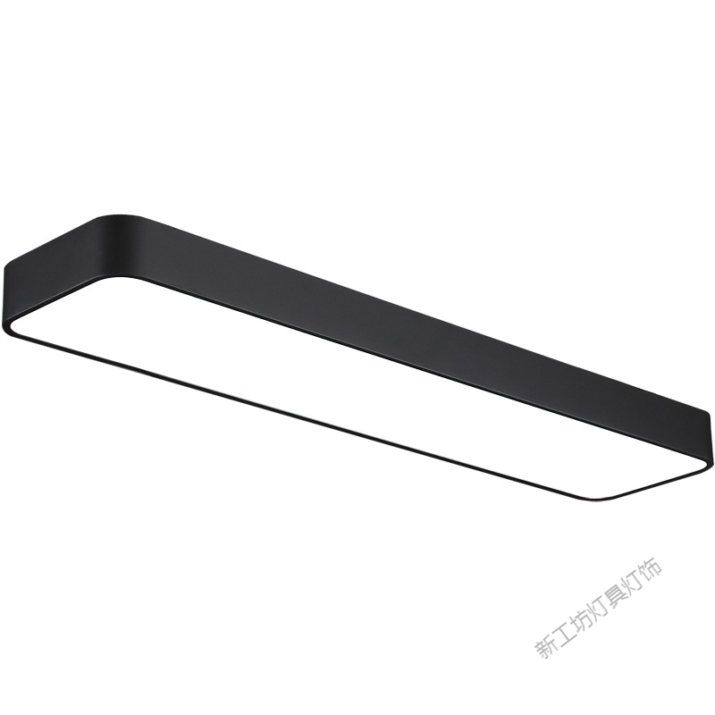 苏宁放心购 led吸顶灯长方形北欧现代简约办公室客厅走廊过道阳台灯长条灯具高清大图