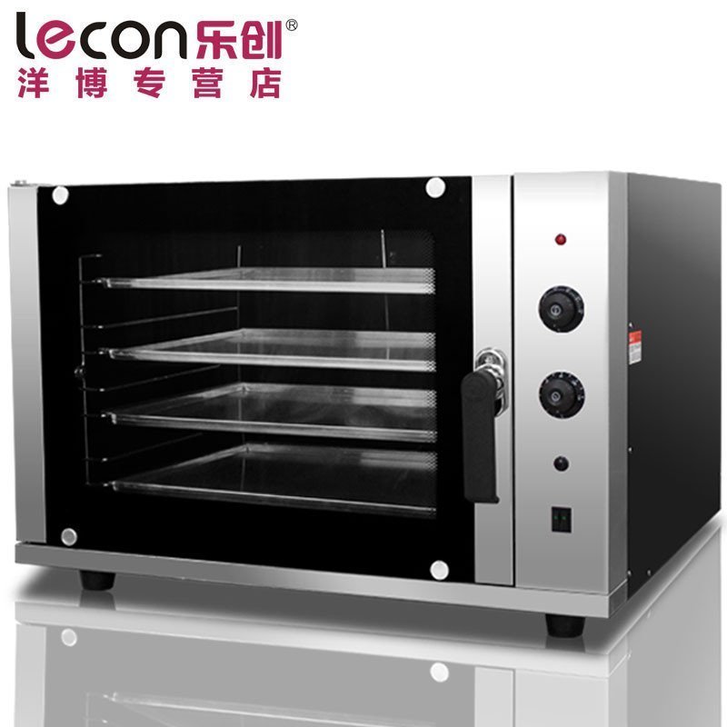 lecon/乐创洋博 ECO1E 热风循环烤箱 商用电烤箱 热风循环炉 烘蛋挞披萨烤箱 比萨电烤箱商用 奶茶设备