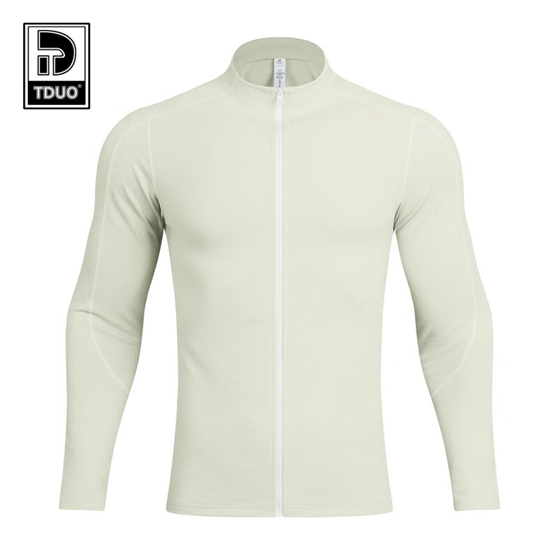 Tduo立领开衫卫衣U03 件 XL(欧码 浅卡其