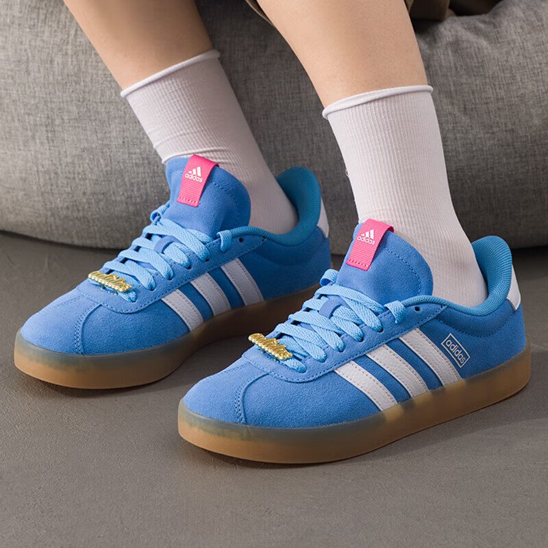 阿迪达斯（adidas）运动鞋女鞋新款德训鞋休闲鞋T头鞋轻便透气耐磨板鞋ID9074 ZP高清大图