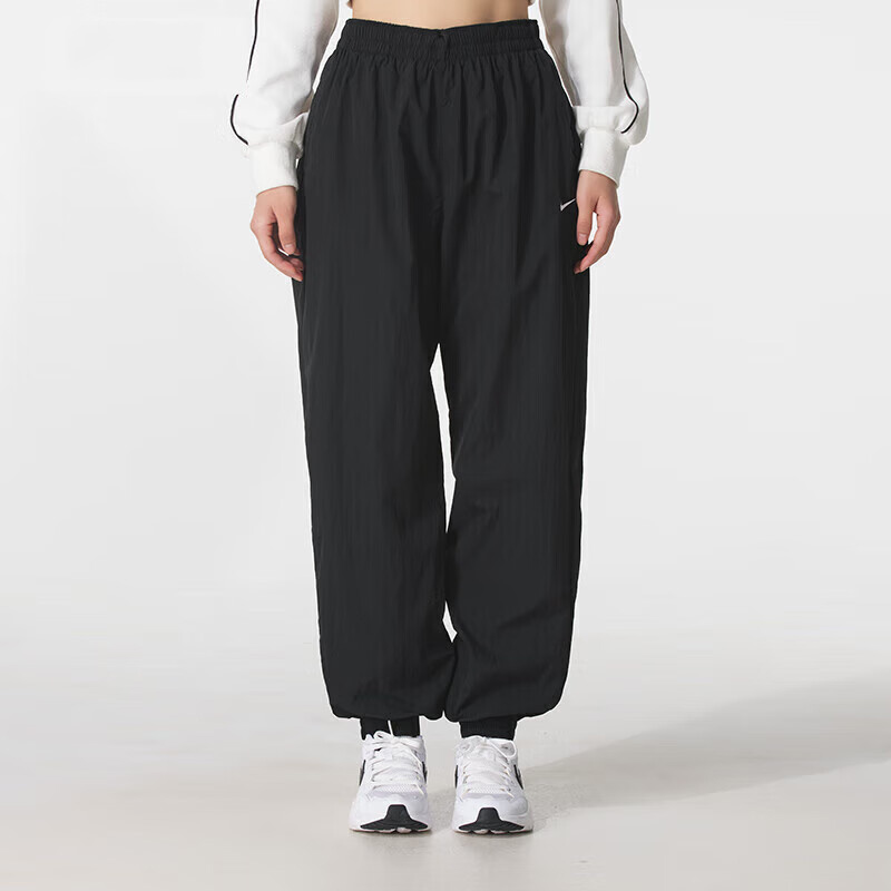 耐克（NIKE）裤子女裤新款运动裤健身训练跑步锻炼休闲时尚梭织长裤FV7669-010 ZP高清大图