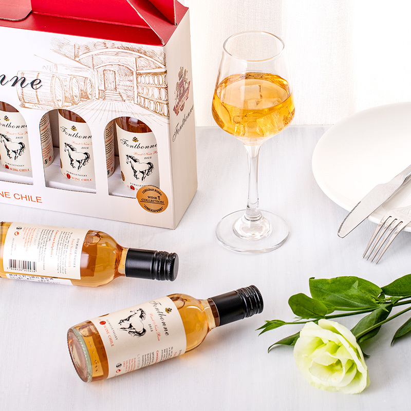 枫博小野马桃红葡萄酒浓郁的水果香口感持久回味女神专用一箱6支每支