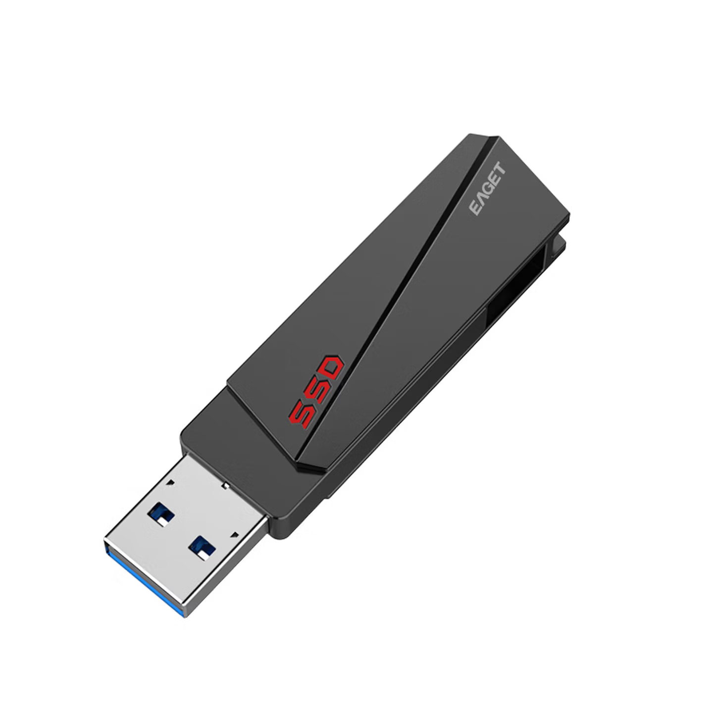 忆捷(EAGET)DU30 256G固态U盘Type-c+USB3.2 Gen2高速传输高清大图