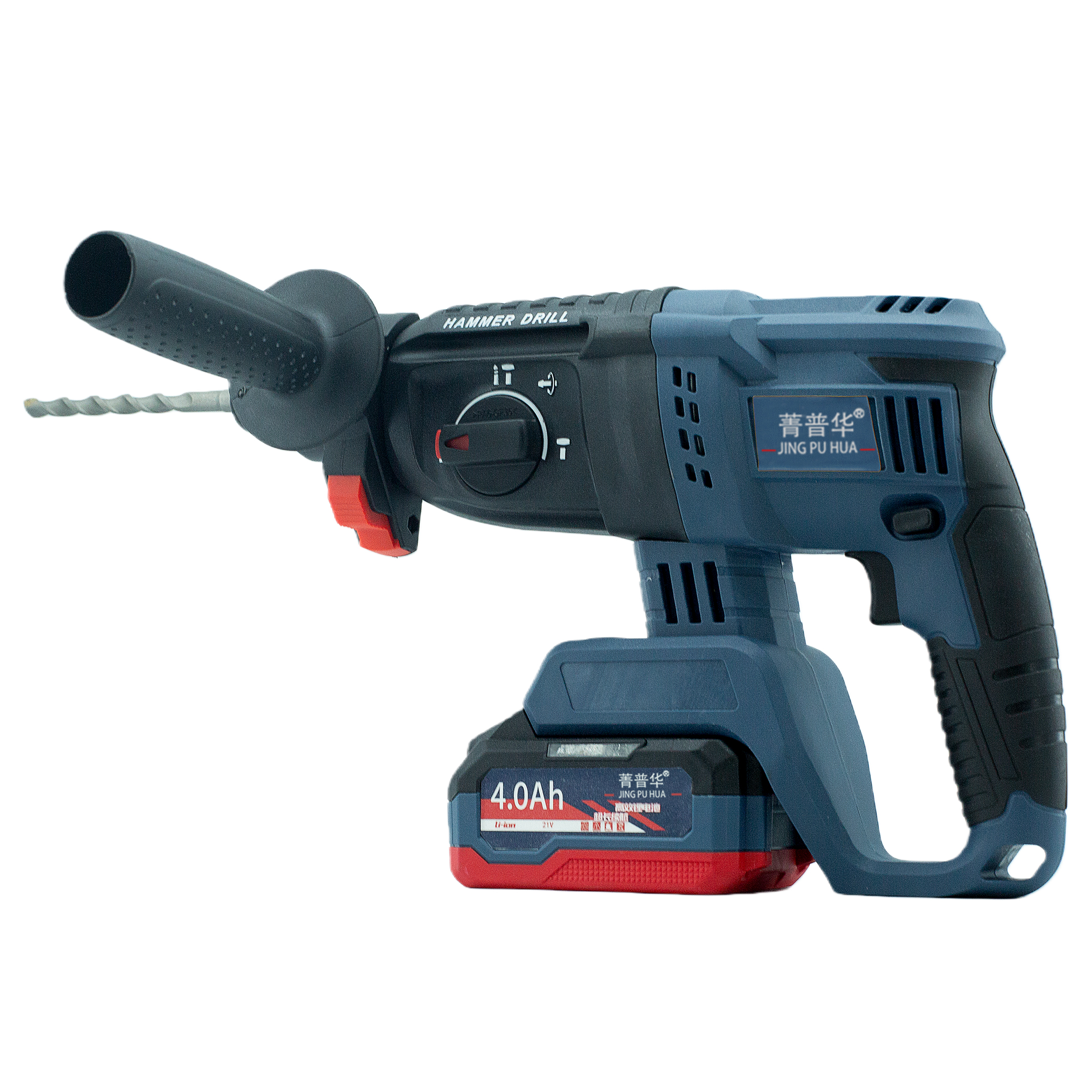 菁普华无刷锂电大功率电锤电镐冲击钻高清大图