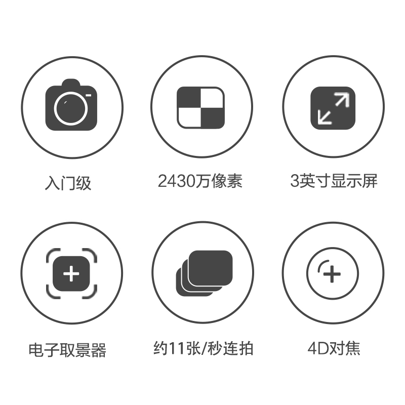 索尼(SONY)ILCE A6000灰色(18-105mm)数码微单相机 单镜头套装 约2430万像素