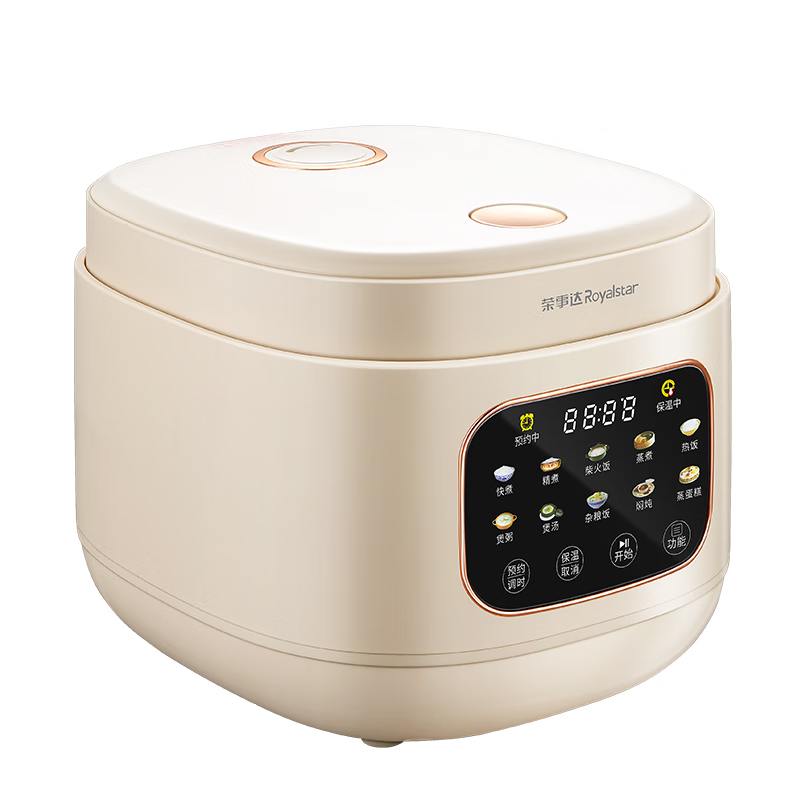 荣事达(Royalstar)智能电饭煲 RFB-S40HK 4L (单位:台) 白色高清大图